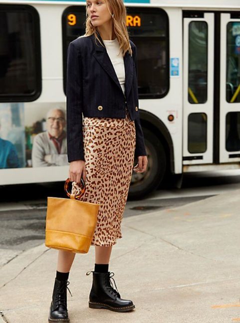 Leopard Print Skirt