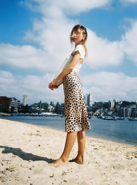 Leopard Print Skirt